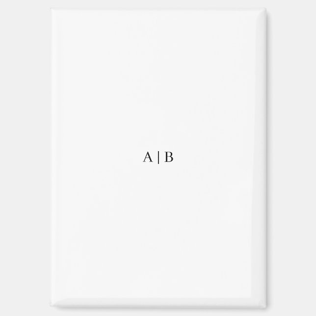Custom Monogram Magnet (Front)