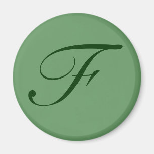 Custom Monogram Magnet