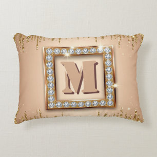 Custom Monogram  Name Design ✨ Decorative Cushion