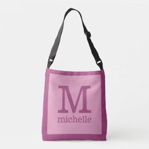 Custom Monogram, Name & Image student bags