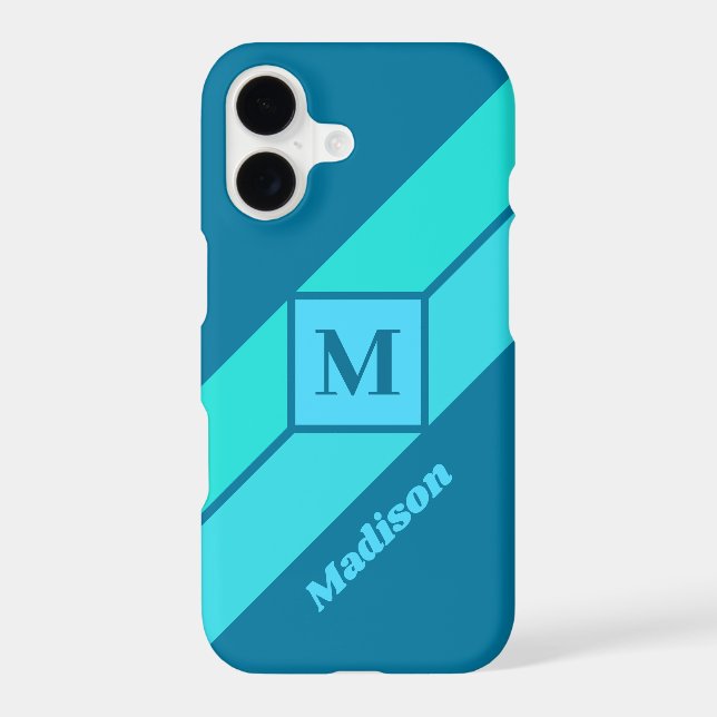Custom monogram & name phone cases (Back)