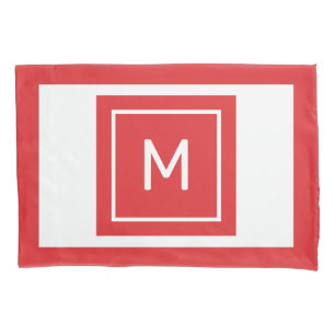 Custom Monogram & Name Pillow Case