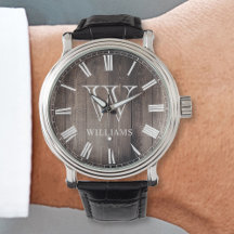 Custom Monogram Name Rustic Farmhouse