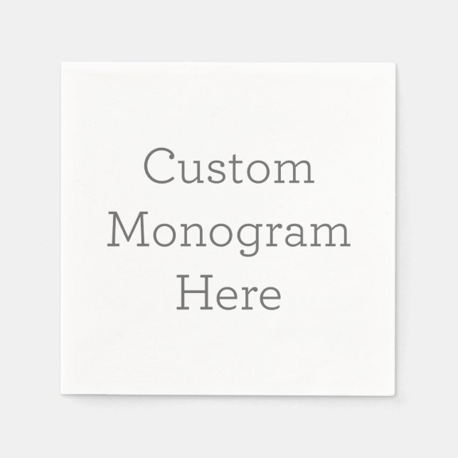 Paper Napkins, Standard Cocktail (Front)