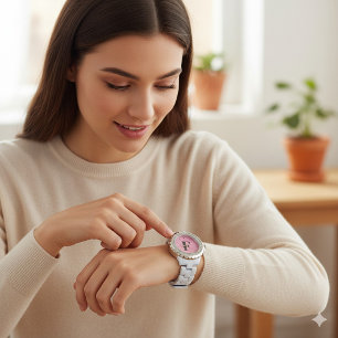 Custom Monogram Personalised Name Initial  Watch