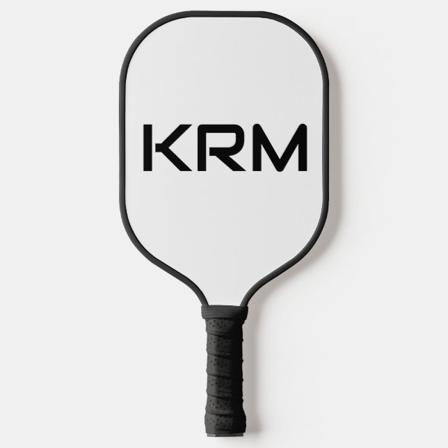 CUSTOM MONOGRAM PERSONALIZED PICKLEBALL PADDLE  (Front)