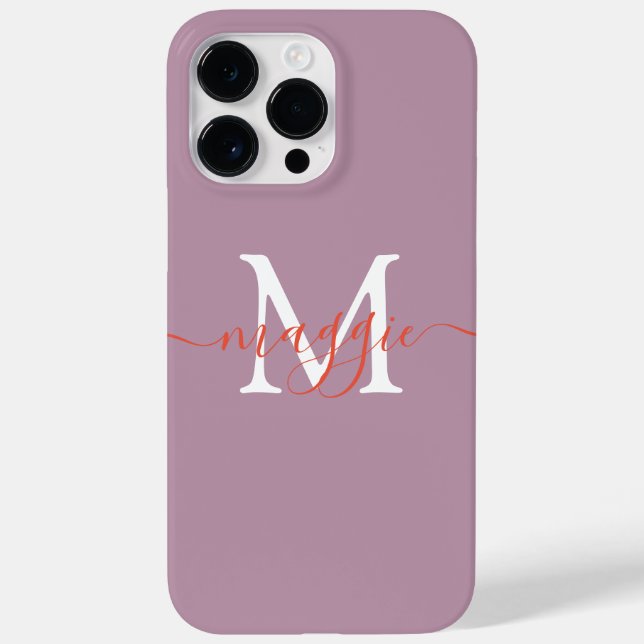 Custom Monogram Phone Case – Personalised (Back)
