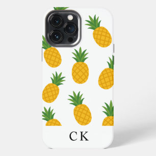 Custom Monogram Pineapple Case-Mate iPhone Case