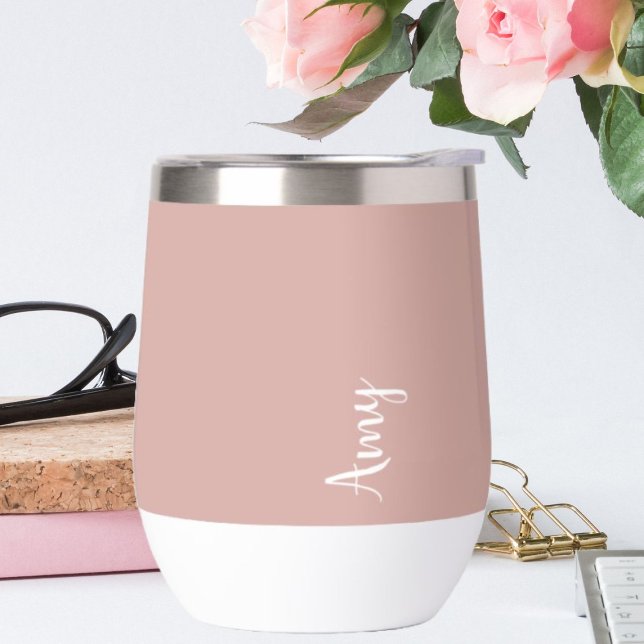 Custom monogram, pink with script typography  (Creator Uploaded)