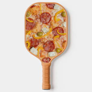 Custom monogram PIZZA Pickleball Paddle