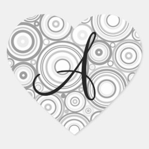 Custom Monogram Seal Wedding Monogram Sticker