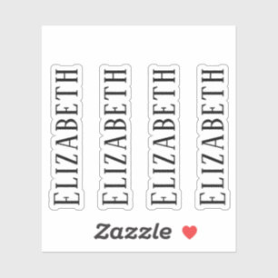 Custom monogram, simple modern