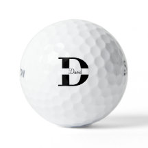 Custom Monogram Srixon Soft Feel 13 Golf Ball