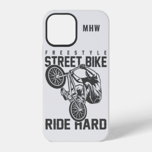 Custom monogram Street Biking phone cases