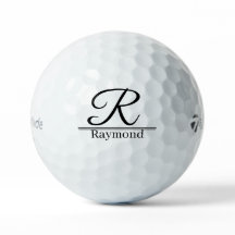 Custom Monogram TaylorMade TP5 Premium Golf Ball