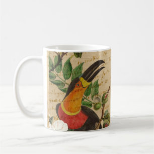 Custom Monogram Toucan Coffee Mug