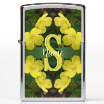 Custom Monogram Your Initial Name Geranium Art