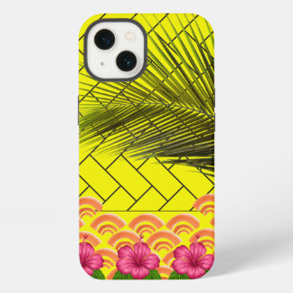 Custom Monogrammed iPhone 13 Case – Yellow