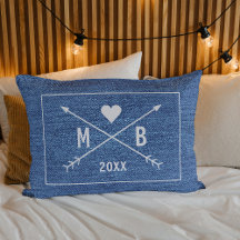Custom Monogrammed Love Heart Arrows 2025