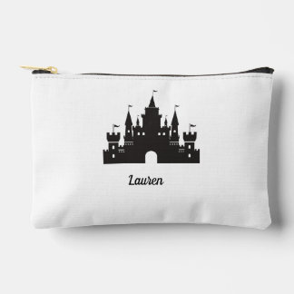 Custom Monogrammed Magic Castle Accessory Pouch