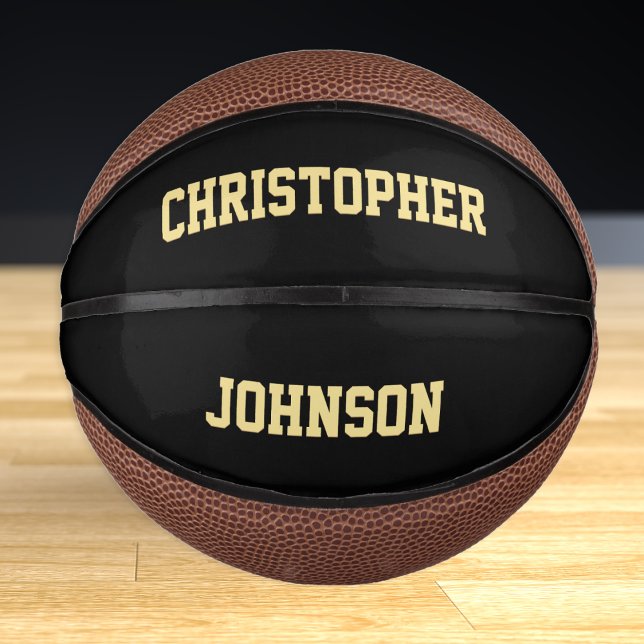 Custom Monogrammed Player Team Club School Name Mini Basketball (Custom Monogrammed Player Team Club School Name Mini Basketball)