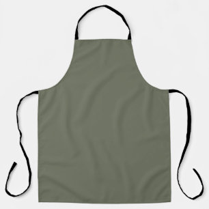 Custom Moss Green Apron for Events & Business