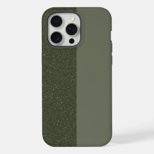 Custom Moss Green Dual-Tone iPhone Case