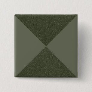 Custom Moss Green Geometric Pin Badge