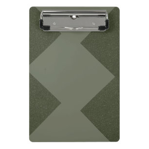 Custom Moss Green Mini Clipboard