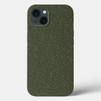 Custom Moss Green Texture iPhone 13 Case