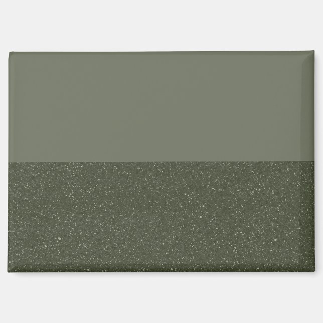 Custom Moss Green + Textured Magnet (Bottom Noise) (Front)