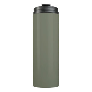 Custom Moss Green Thermal Tumbler