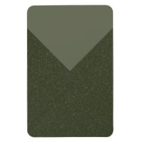 Custom Moss Green V-Shape Magnet – Customisable
