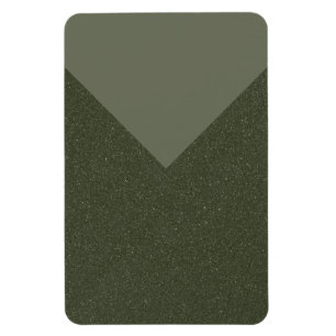 Custom Moss Green V-Shape Magnet – Customisable