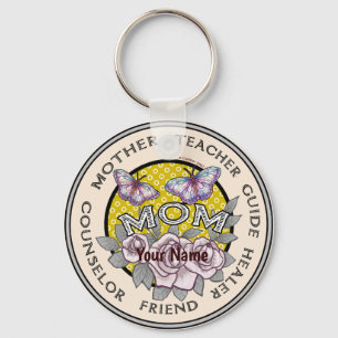 Custom Mother Friend   Key Ring