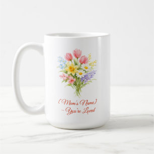 Custom Mother’s Day Bouquet of Flowers Mug