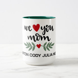 Custom Mother’s Day Mug with Kids’ Names