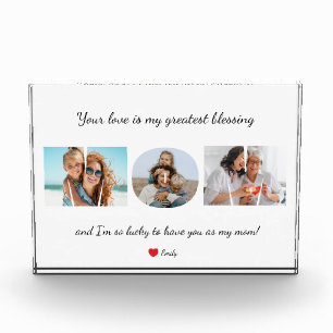 Custom Mother’s Love  Photo Block