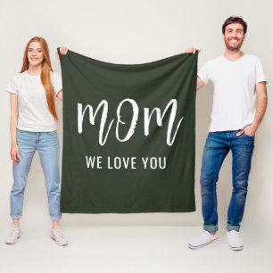 Custom Mothers Day  Fleece Blanket
