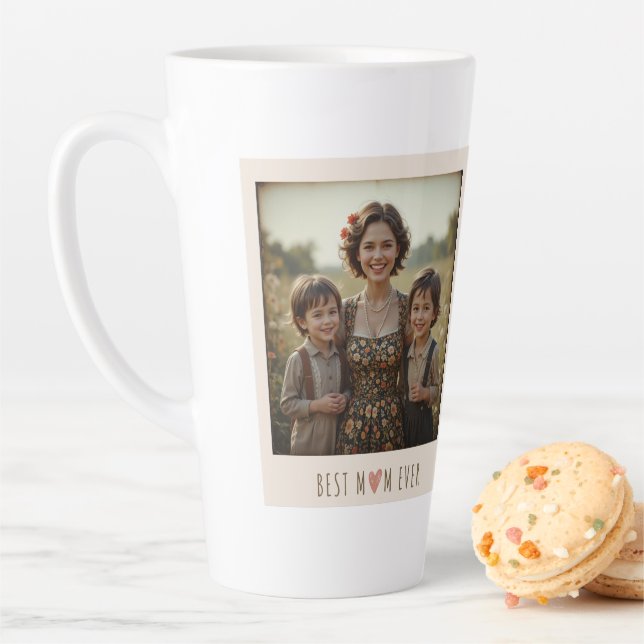 Custom Mother's Day Latte Mug (In Situ)
