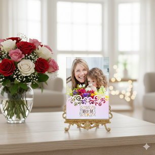 Custom Mother's Day Photo Block
