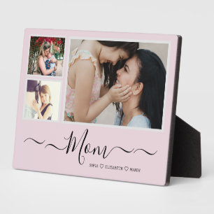 Custom Mother's Day Photo Collage Plaque