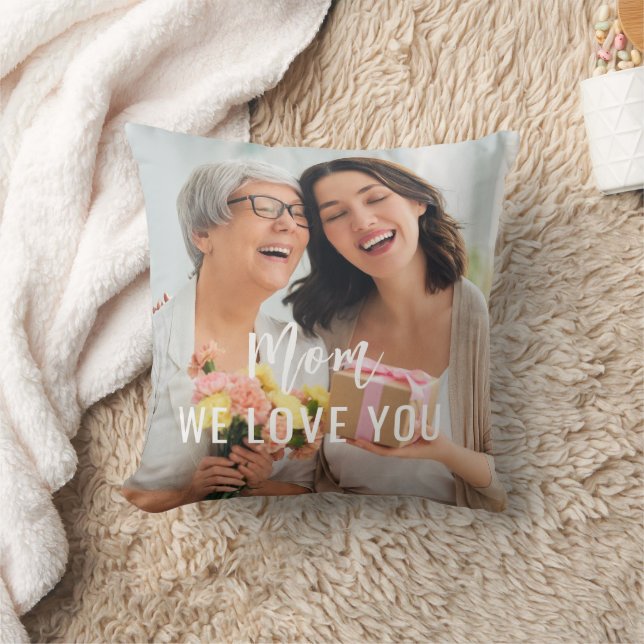 Custom Mothers Day Photo  Cushion (Blanket)