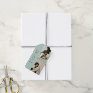 Custom Mother's Day Photo Gift Tag – Personalised 