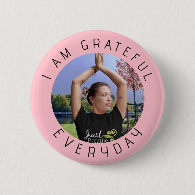 Custom Motivational  Button (Front)