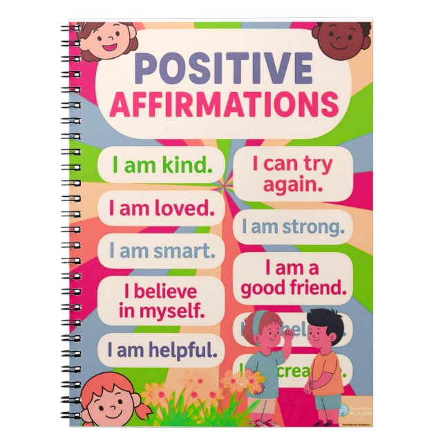 Custom Motivational Photo Notebook for Students  (Front)