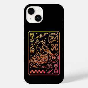 Custom Motorcycle Garage 2 Case-Mate iPhone 14 Case