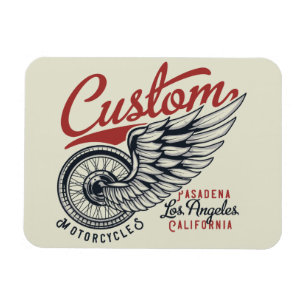 Custom Motorcycle Magnet