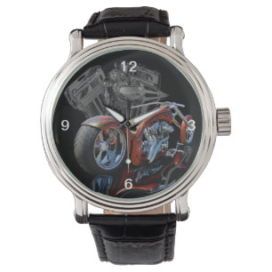 Custom motorcycle watch