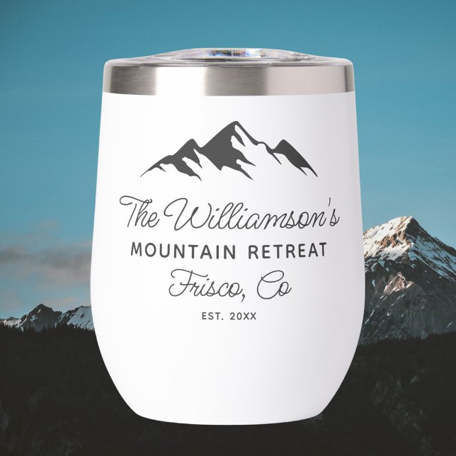 Custom Mountain Home, Family Town Name, Year Est.  (Creator Uploaded)